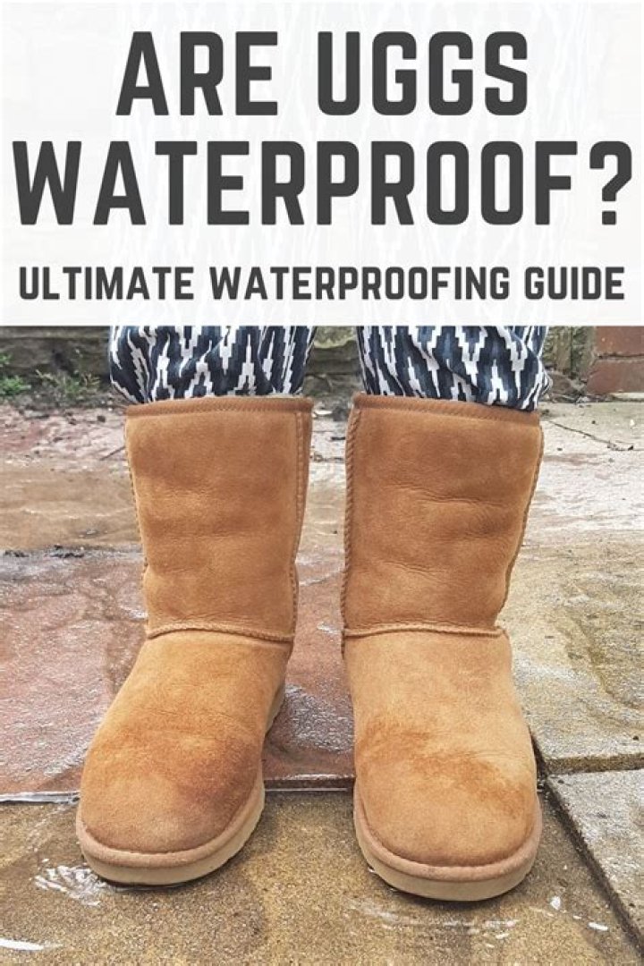 Are Baileys Uggs waterproof?