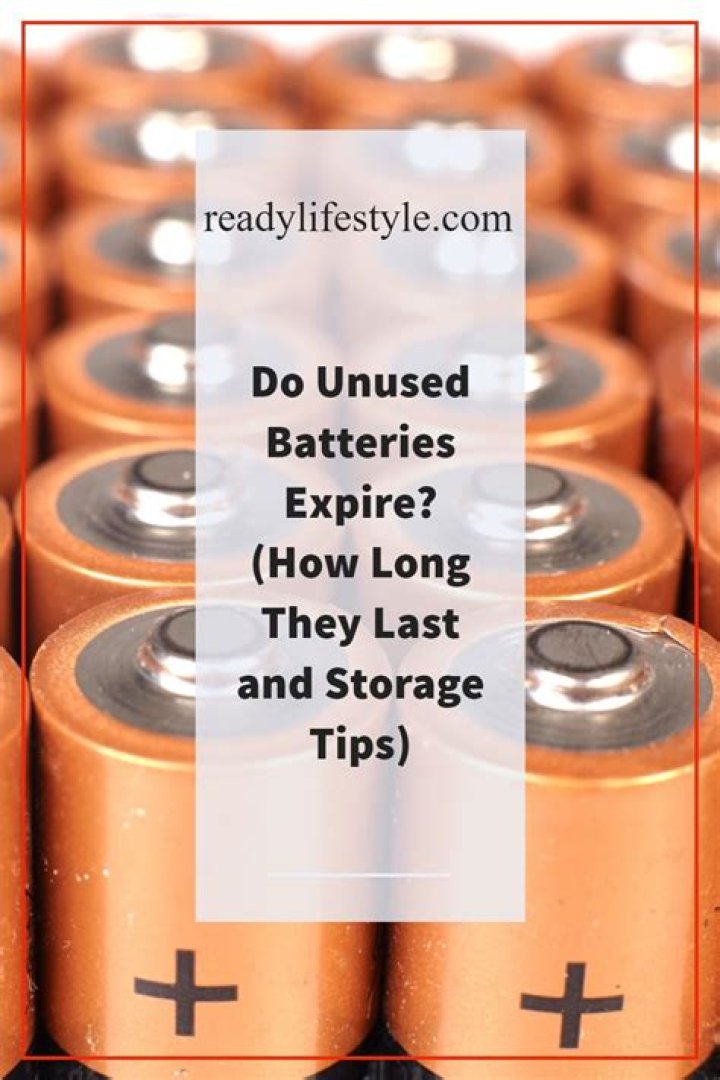 How Long Do Unused Batteries Last