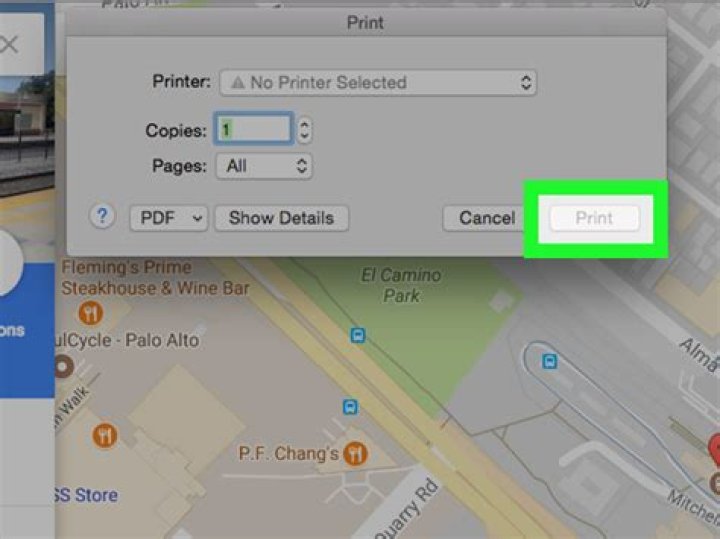 How To Print Google Maps Full Page