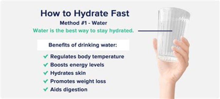 How To Rehydrate Fast