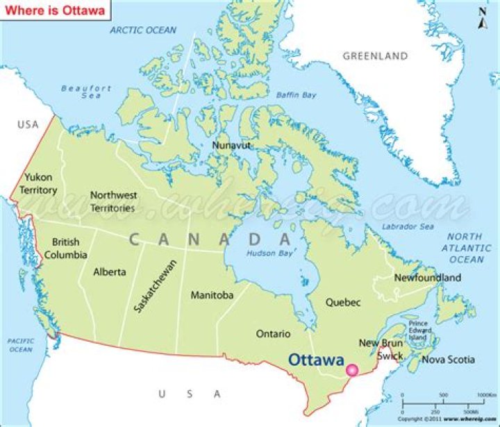 Question: Where Is Ottawa Canada On A Map