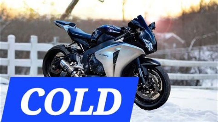 Quick Answer: How Cold Is Too Cold To Ride A Motorcycle