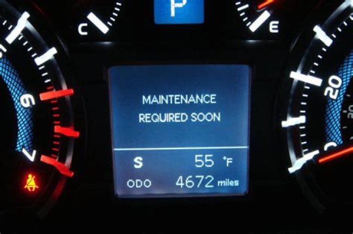 What Maintenance Required Light Meanss On Toyota