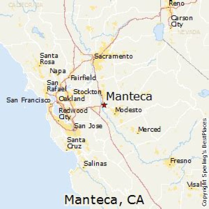 Where Is Manteca Ca On The Map