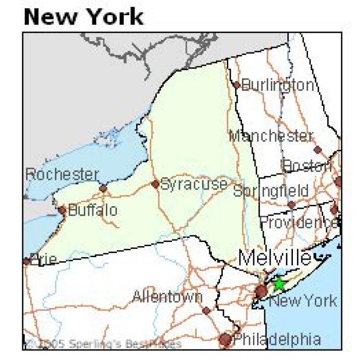 Where Is Melville Ny On The Map